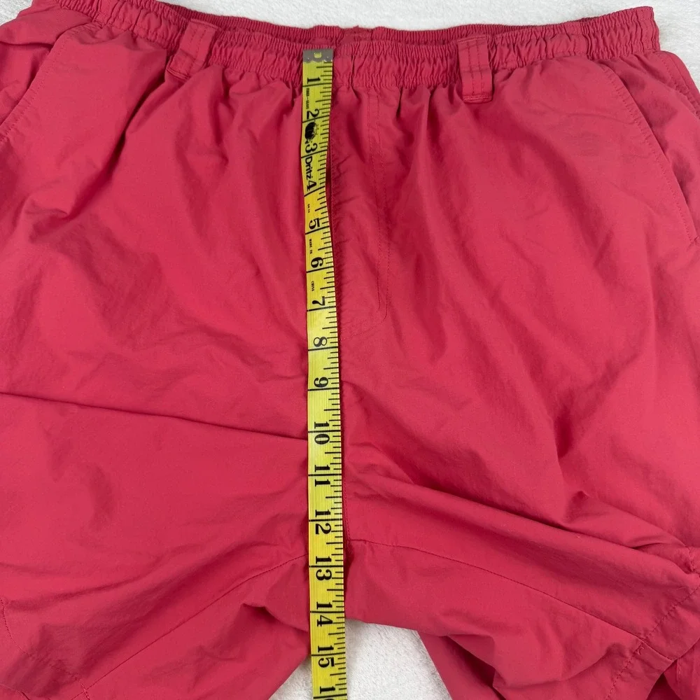 Columbia PFG Omni Shade Men's Fishing Shorts Swim Trunks Red‎ Quick Dry Size XL